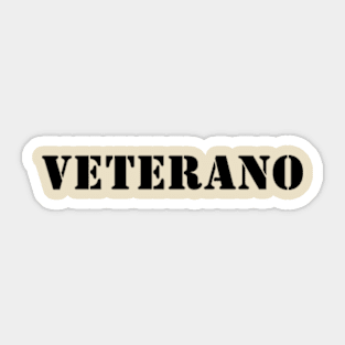 Veterano - Veteran Sticker